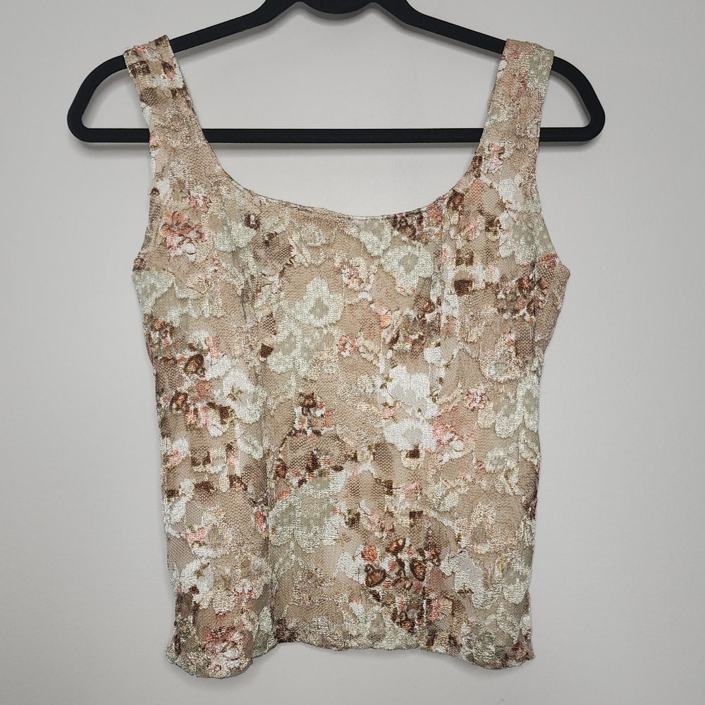 Y2K Floral Lace Women’s Top S/M